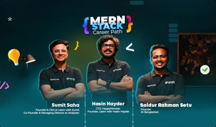 MERN Stack Web Development Career Path Cache