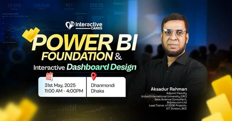 Workshop on Foundation of Power BI and Interactive Dashboard Designing